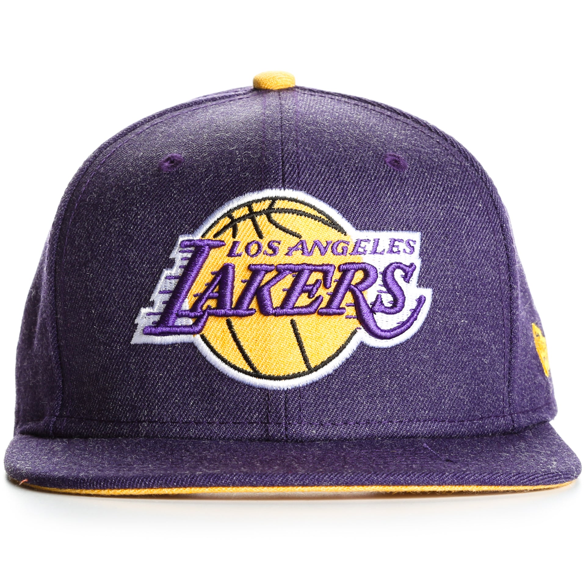 New Era 9Fifty Los Angeles Lakers Heather Hype Snapback Cap - Purple Heather NBA Basketball Hat for Men & Women - Perfect for Games, Streetwear & Fan Collections