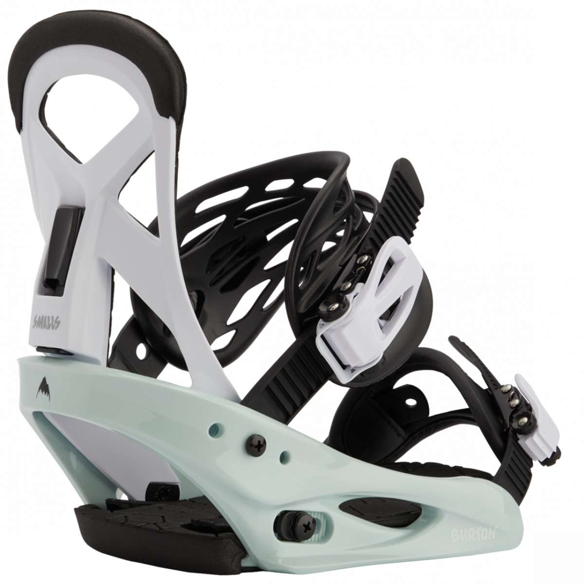 Burton Junior's Smalls Snowboard Binding 2023 - Youth Adjustable Snowboard Bindings for Kids & Teens | Perfect for Freestyle Riding & Mountain Slopes