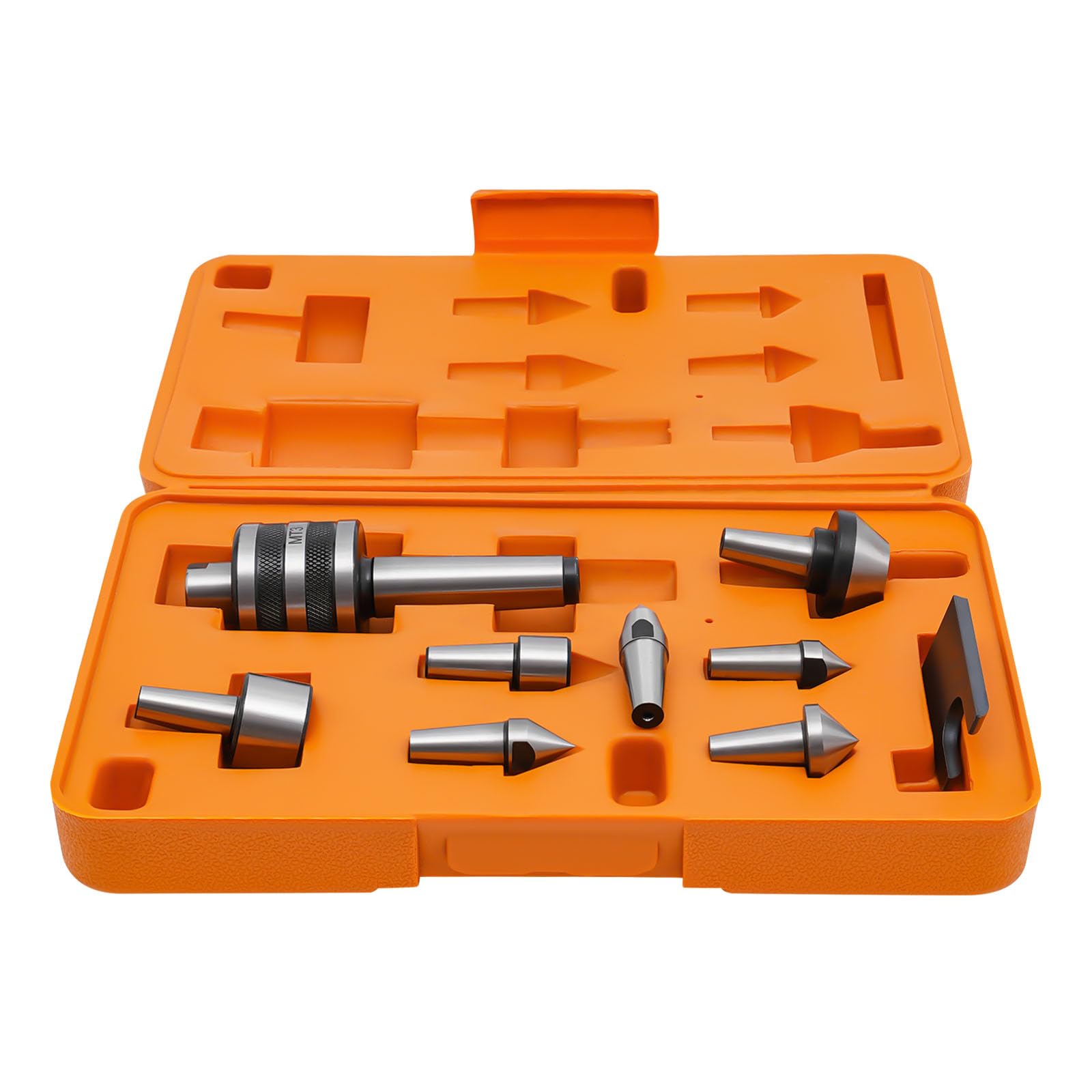 MT3 Live Center Morse Taper - High Precision Rotary Tool for Lathe Turning, Milling & Drilling | Perfect for Metalworking, Woodworking & DIY Projects
