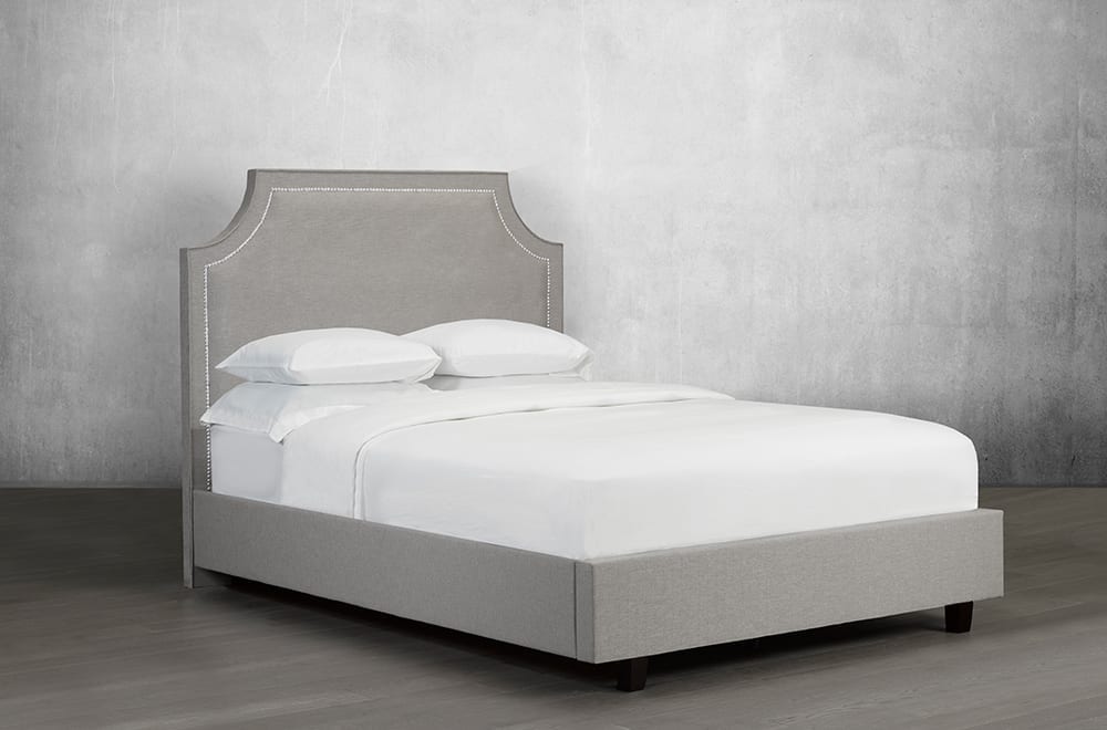 Canadian Made Piper Platform Bed Frame - Solid Wood Queen Size Bed with Storage - Modern Minimalist Design for Bedroom, Guest Room & Small Spaces