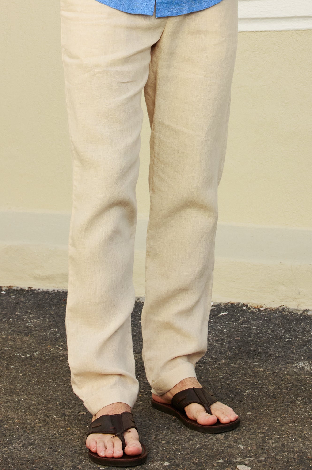 Premium Men's Linen Pants for Summer - Breathable & Comfortable Natural Fabric Casual Trousers | Ideal for Beach Vacations, Outdoor Activities & Office Wear