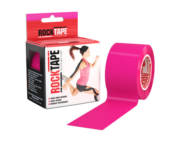 RockTape Standard Uncut Kinesiology Tape - Premium Elastic Sports Tape for Pain Relief & Muscle Support - Ideal for Athletes, Runners & Physical Therapy (10m Roll) | Perfect for Injury Recovery, Joint Stability & Performance Enhancement