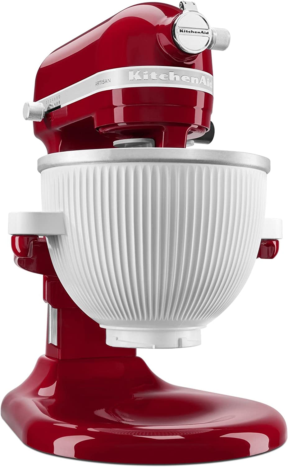 KitchenAid Ice Cream Maker Attachment for Stand Mixers - Homemade Frozen Dessert Maker for Vanilla, Chocolate & Fruit Flavors - Perfect for Parties, Family Gatherings & Summer Treats