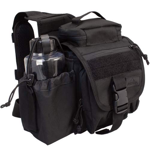 Red Rock Outdoor Gear Hipster Sling Bag - Lightweight Crossbody Chest Pack for Hiking, Travel & Everyday Use | Water-Resistant & Adjustable Strap | Perfect for Men & Women