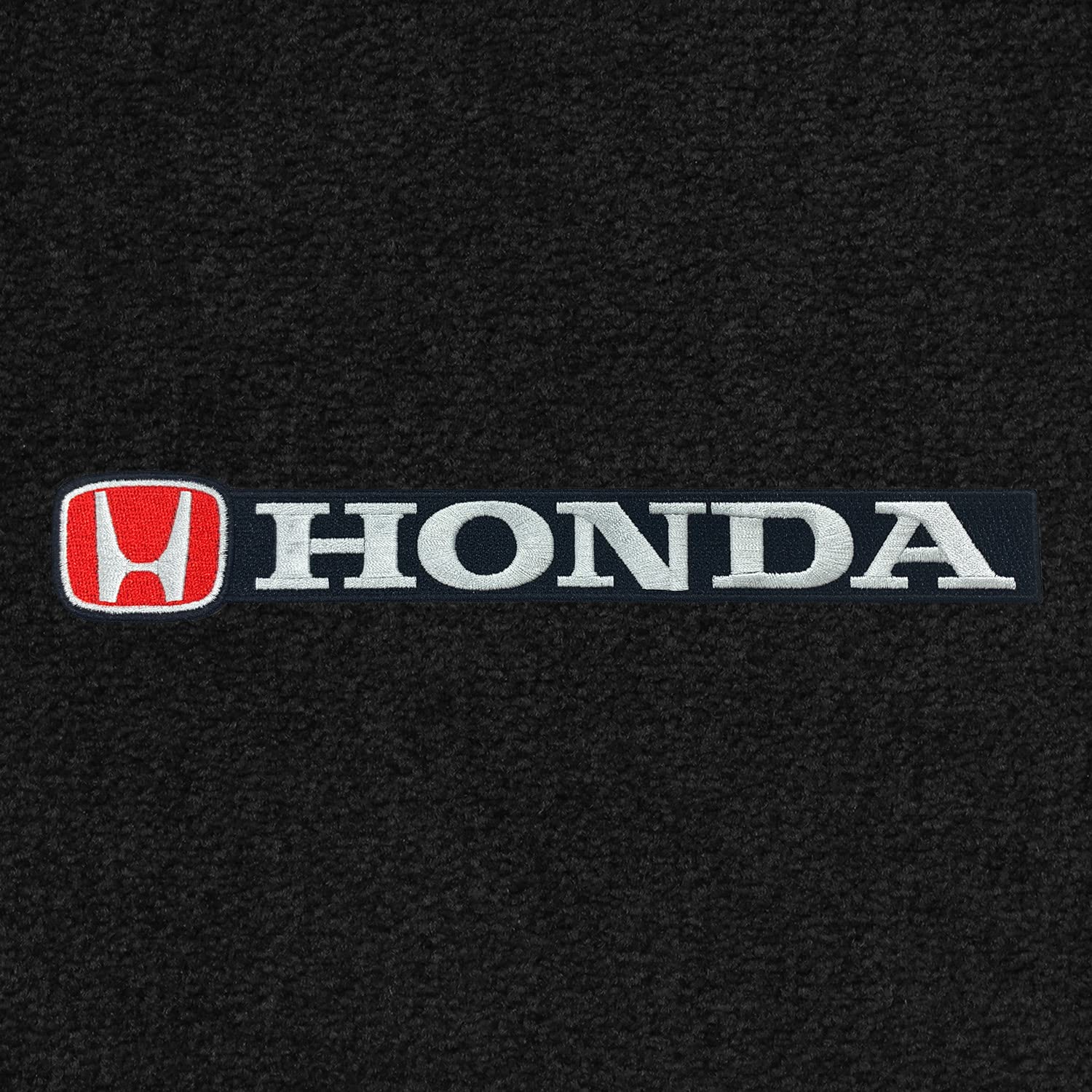 Premium Custom-Fit Carpeted Floor Mats for Honda CRV 2017-2022 - Luxury Car Floor Liners with Cargo Cover (Black/Silver/Red H Logo) - Perfect for Road Trips & Daily Commute