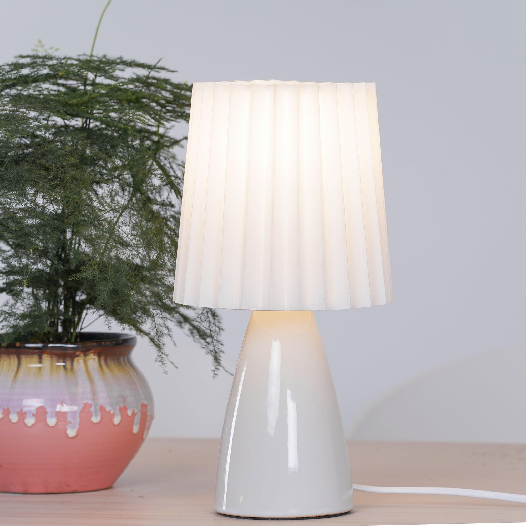 Delilah Table Lamp - Modern LED Desk Lamp with Adjustable Brightness & Color Temperature for Bedroom, Office, and Study Room Lighting