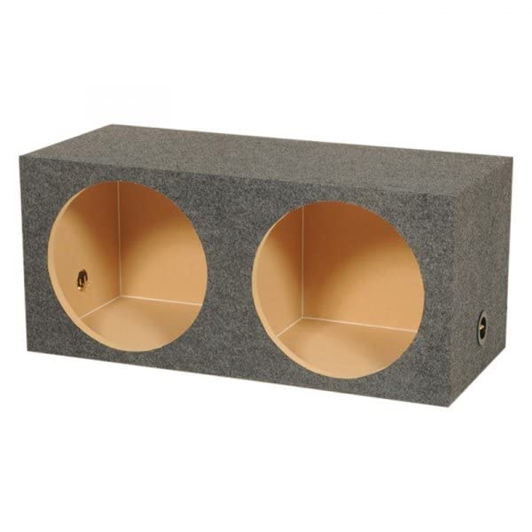 Dual 12 MDF Speaker Box for Truck & CPU - Unboxed High-Quality Audio Enclosure | Perfect for Car Audio Systems & Home Studio Setups