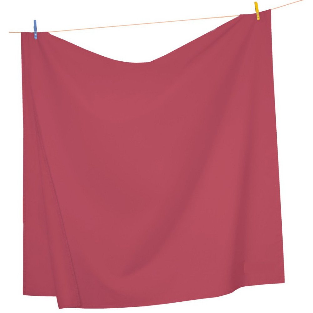 Premium 800 Thread Count 100% Pure Cotton King Size Sheet Set - Ultra Soft & Breathable Flat Sheet + 2 Pillowcases (Burgundy, 3-Piece) - Perfect for Luxury Bedrooms, Guest Rooms & Hotels