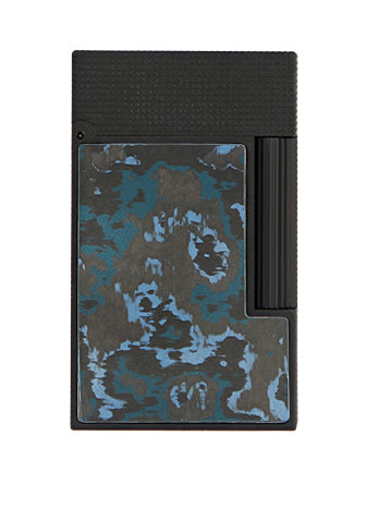 S.T. Dupont Ligne 2 Carbon Glacial Cave Luxury Lighter - Premium Butane Cigar & Cigarette Accessory for Gifts, Collectors & Smoking Enthusiasts