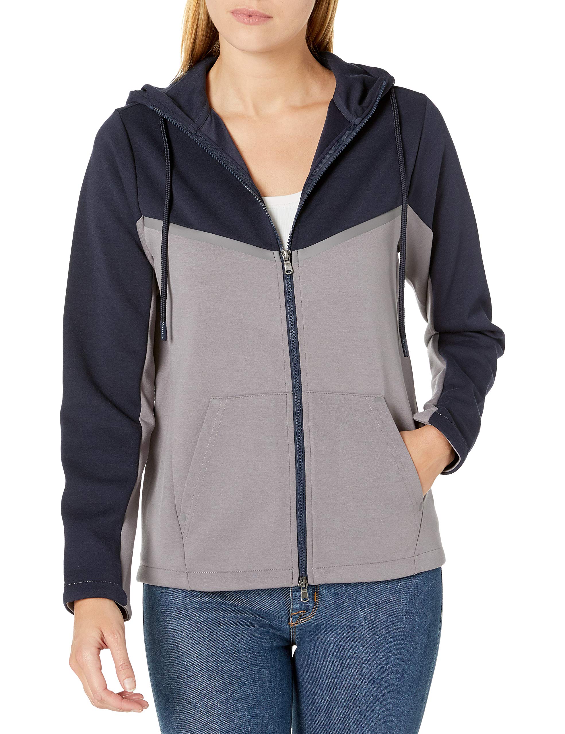 Charles River Apparel Women's Seaport Full Zip Hoodie - Soft Fleece Jacket for Casual Wear, Outdoor Activities & Layering