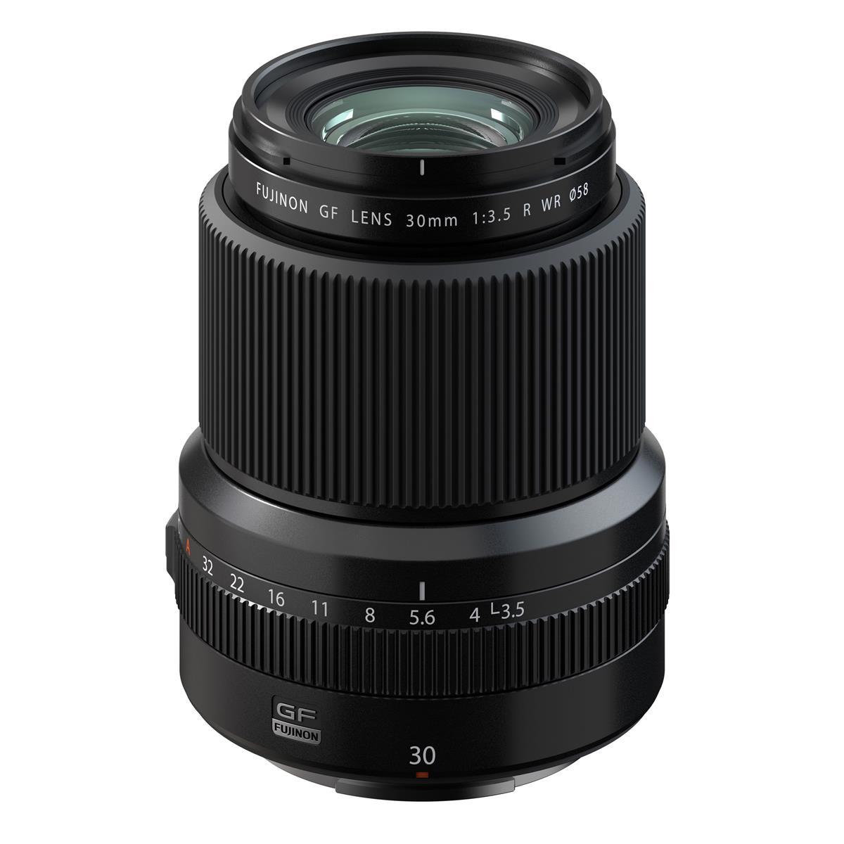 FUJIFILM GF 30mm f/3.5 R WR Lens - Medium Format Prime Lens for GFX Cameras | Weather-Resistant & Compact Design | Perfect for Landscape, Portrait & Street Photography