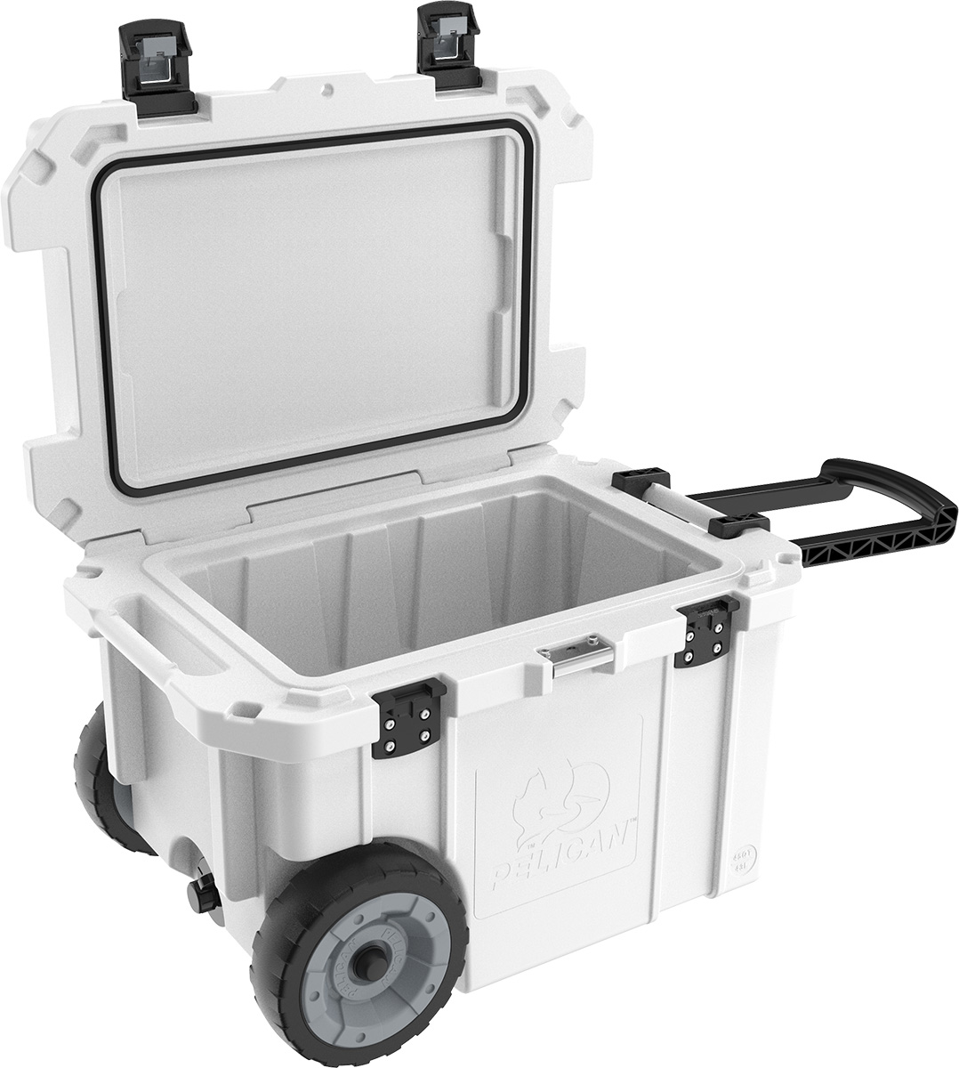 45QT Elite Wheeled Cooler - Heavy Duty Rolling Ice Chest for Camping, Beach, Picnics & Outdoor Adventures
