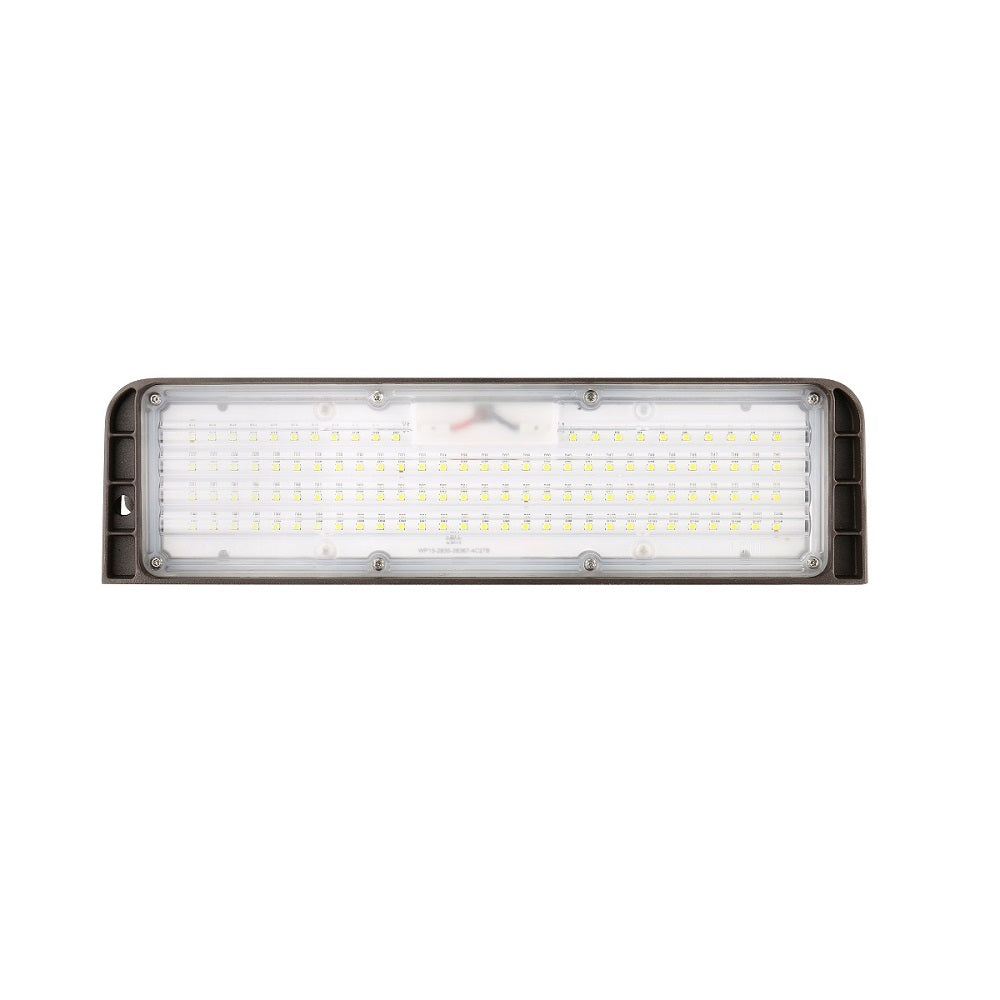 38W Full Cutoff LED Wall Pack Light - 5800 Lumens, 4000K Daylight, 120-277V, Replaces 100W HID - Ideal for Parking Lots, Warehouses & Building Exteriors