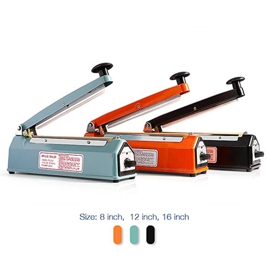Manual Impulse Sealer for Plastic Bags - 12
