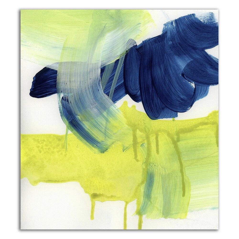 Alla Prima 3 by Iris Lehnhardt - Premium Canvas Art Print - Framed & Ready to Hang - Perfect for Living Room, Bedroom, or Office Wall Decor