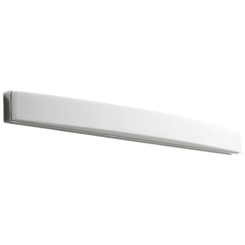 Archer Collection Transitional LED Vanity Light in Polished Nickel Finish - Perfect for Bathroom Makeup Mirror Lighting & Modern Home Decor