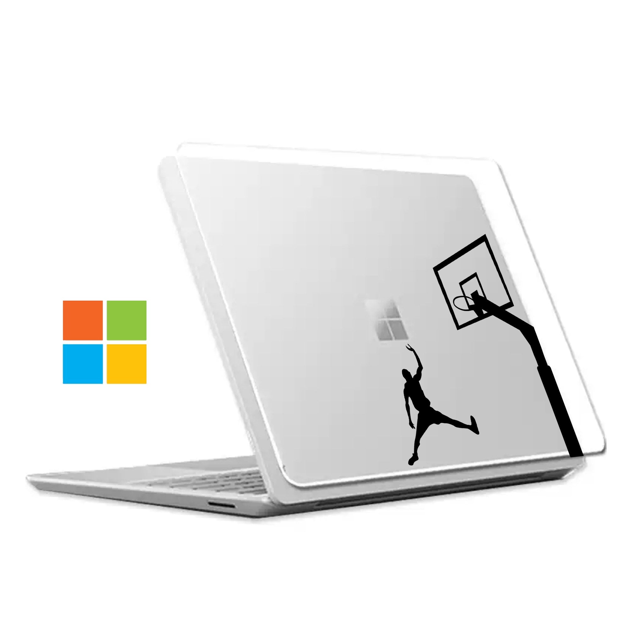 Premium Surface Laptop Case - Durable Protective Cover for Microsoft Surface Laptops - Basketball Design - Perfect for Work, School & Travel