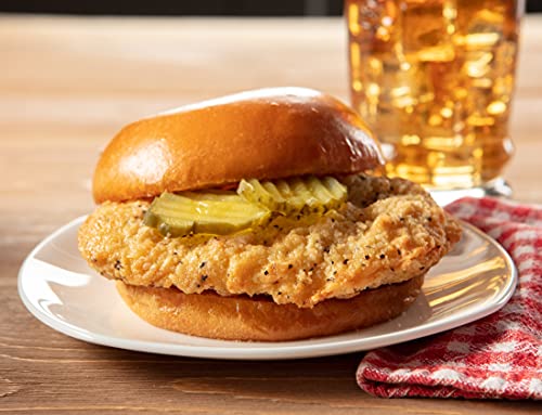 Burgers' Smokehouse Oven Ready Southern Fried Chicken Breasts - 5oz (18 Pack) | Fully Cooked, Easy to Prepare | Perfect for Family Dinners, Parties & Quick Meals
