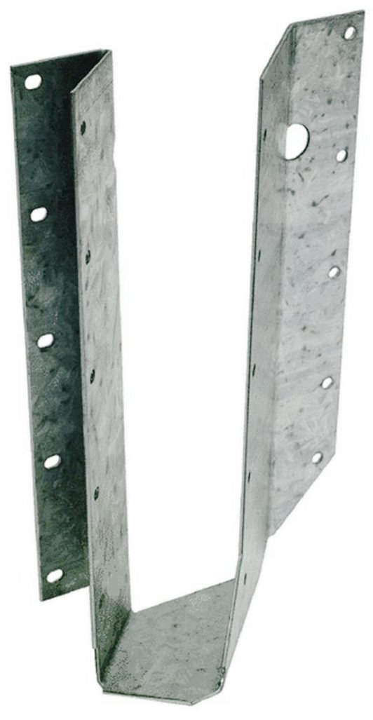 10 Pack Simpson Strong-Tie SUL210Z 2x10 Face Mount Joist Hanger - 45° Left Skewed Angle, Z-Max Coating for Deck Building & Wood Framing Projects - Perfect for Outdoor Decks, Pergolas and Structural Wood Connections