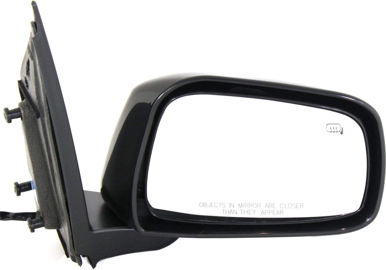 Kool Vue Power Heated Side Mirrors for Nissan Frontier 2005-2021 - Driver & Passenger Side, Paintable Replacement - Defrost for Winter Driving & Enhanced Visibility in Rain