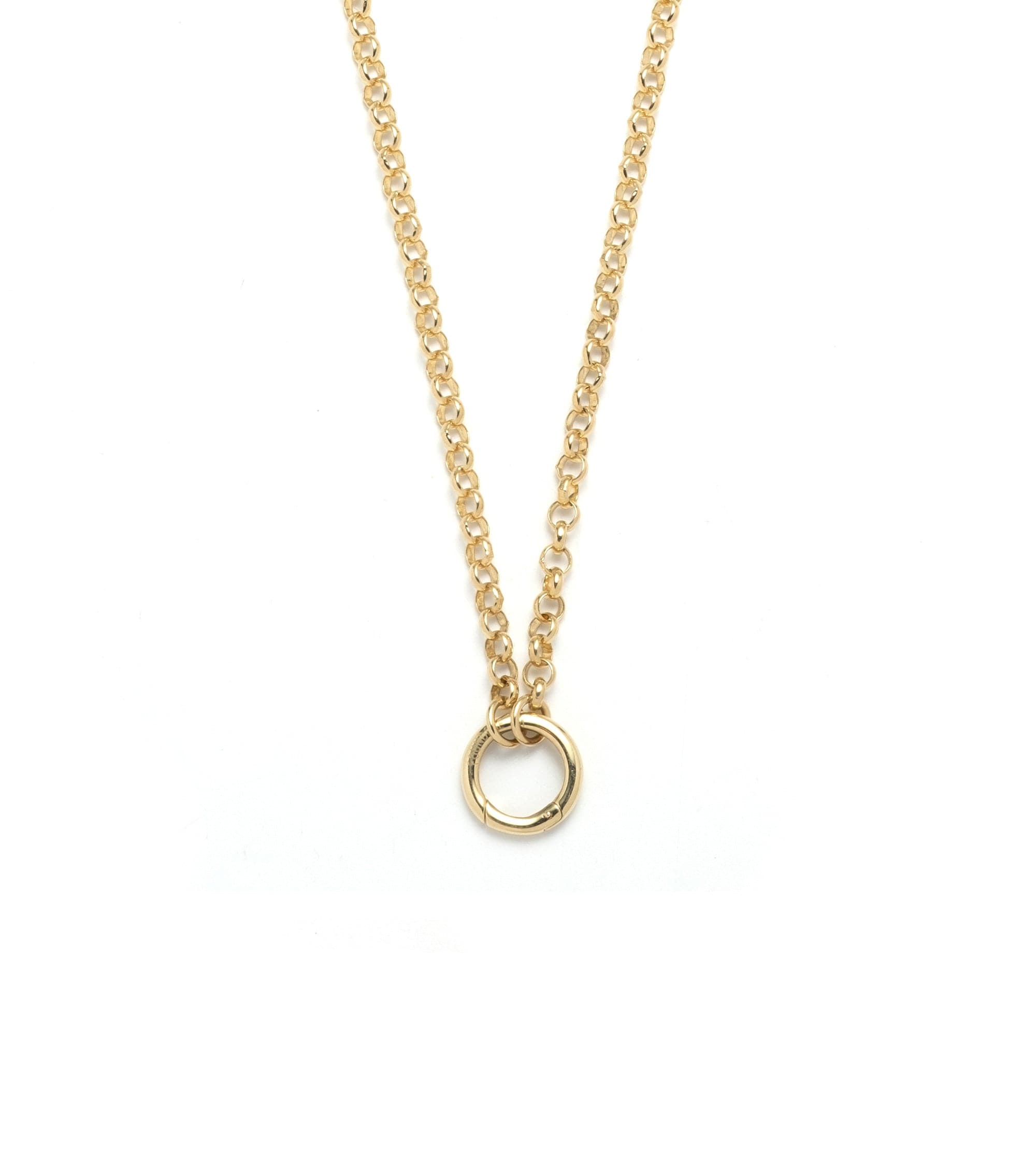 Medium Open Belcher Chain Necklace for Women - Trendy Layered Gold Plated Jewelry for Casual & Party Outfits | Perfect for Everyday Wear, Date Nights & Special Occasions