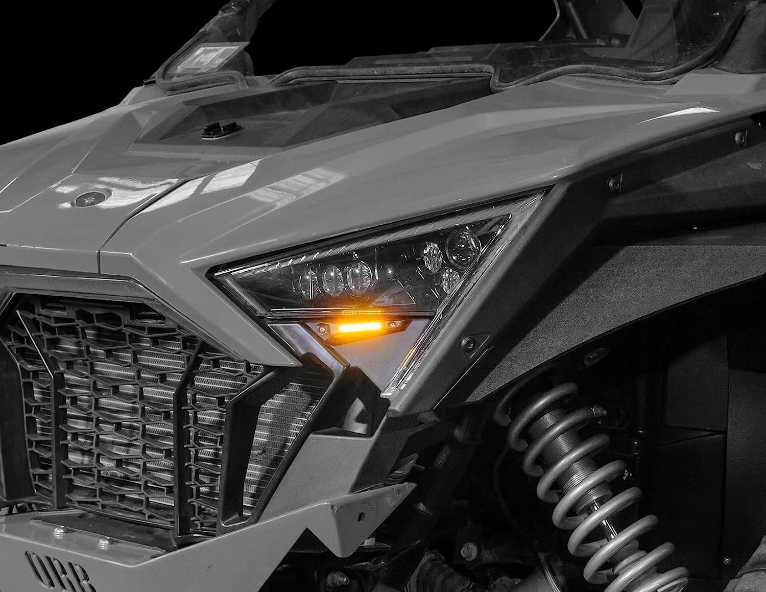 FALCON RIDGE Flash 4 UTV Turn Signal Kit - Sequential LED Lights, Waterproof Design, Universal Fit for Polaris, Can-Am, Kawasaki, Honda UTVs & ATVs | Perfect for Off-Roading, Trail Riding & Night Adventures