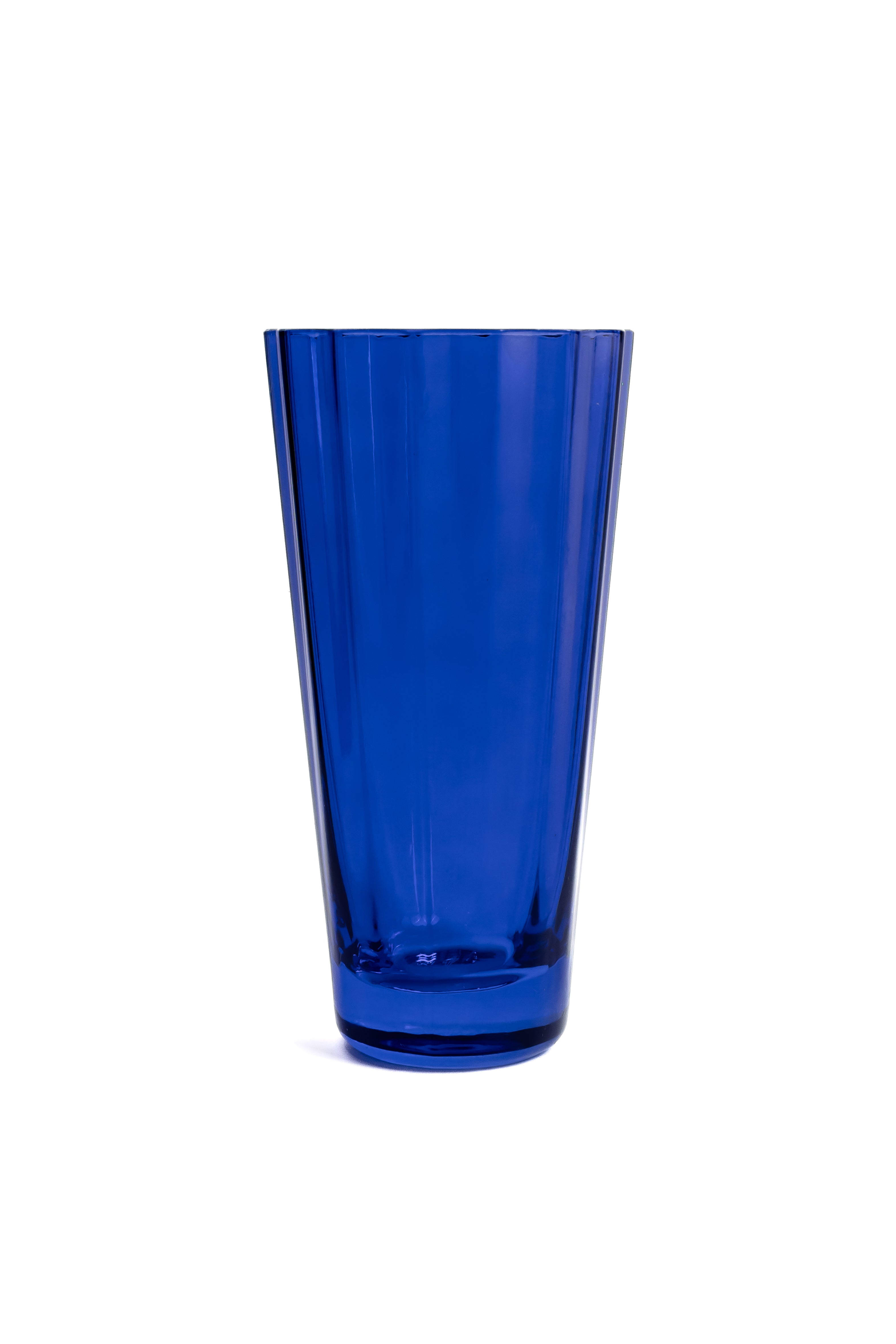 Estelle Colored Sunday Highball Glasses Set of 6 - Royal Blue | Elegant Drinkware for Cocktails, Iced Tea & Entertaining