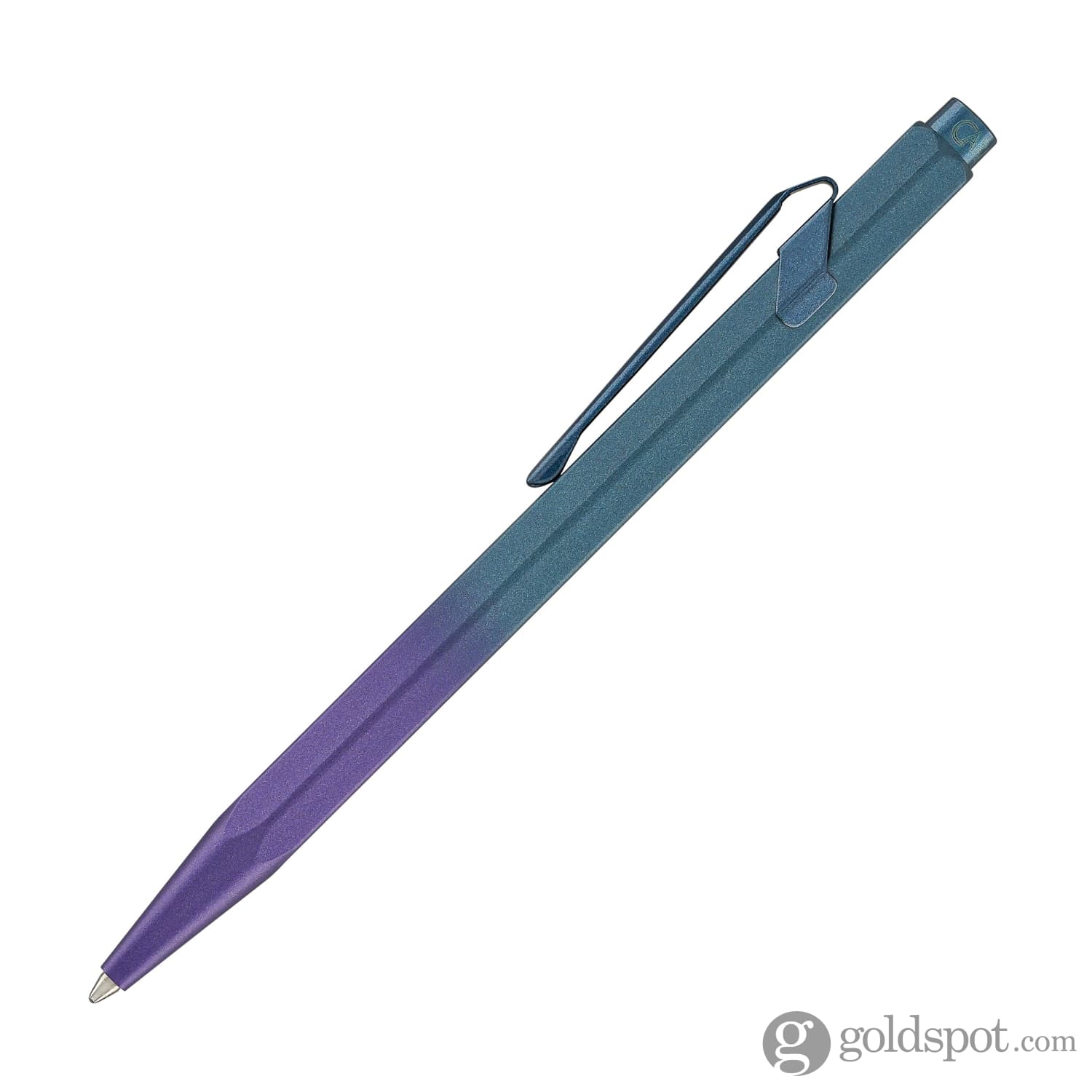 Caran d'Ache 849 Claim Your Style Ballpoint Pen - Purple Ocean Limited Edition #5 | Premium Swiss Writing Instrument for Office, Gifts & Collectors