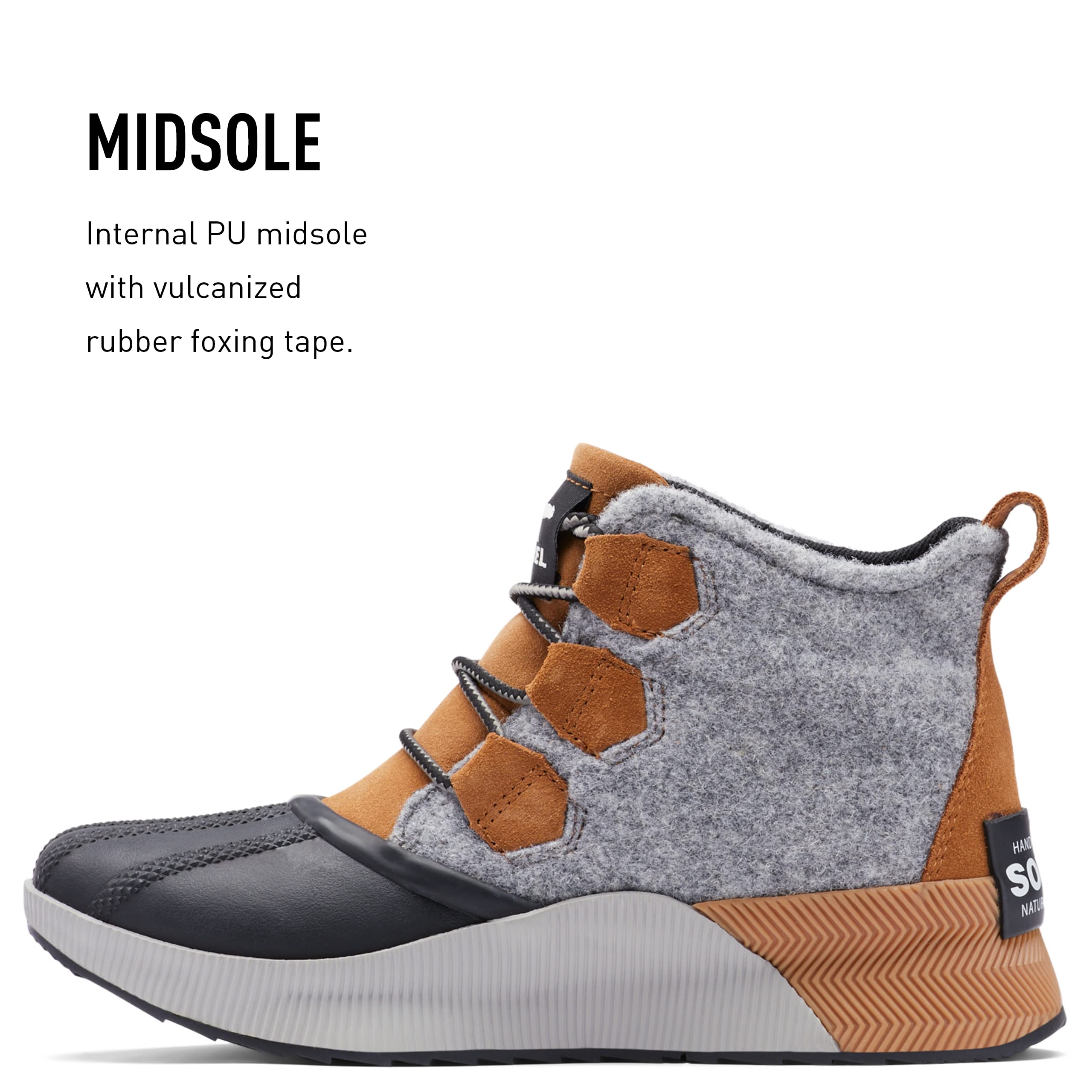 Sorel Women's Out N About III Waterproof Low Sneaker - Comfortable Walking Shoes for Hiking, Travel & Outdoor Activities