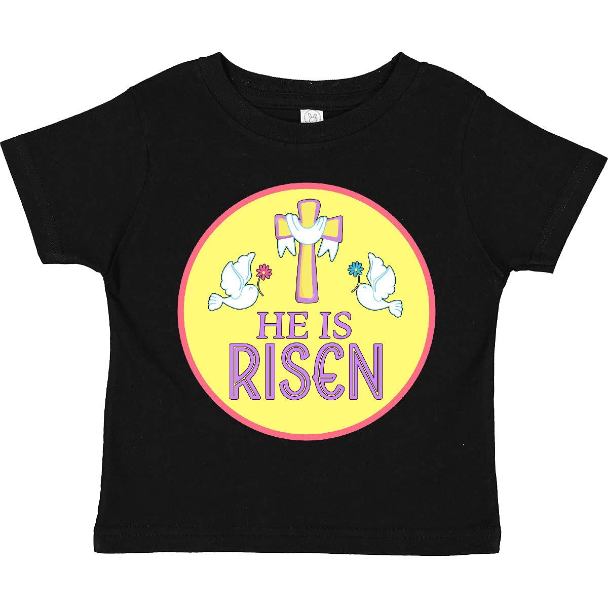 He is Risen Easter Toddler T-Shirt | Christian Baby Boy Tee | Cute Easter Outfit for Church & Family Gatherings