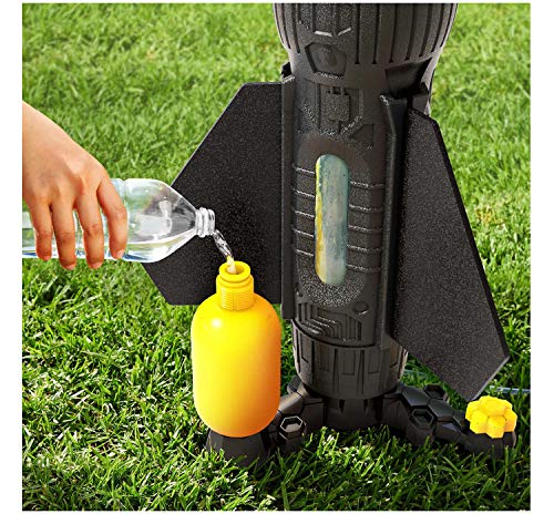 Giant Water Powered Rocket Launcher Toy for Kids - Outdoor Summer Fun, Backyard Games & STEM Learning Activities