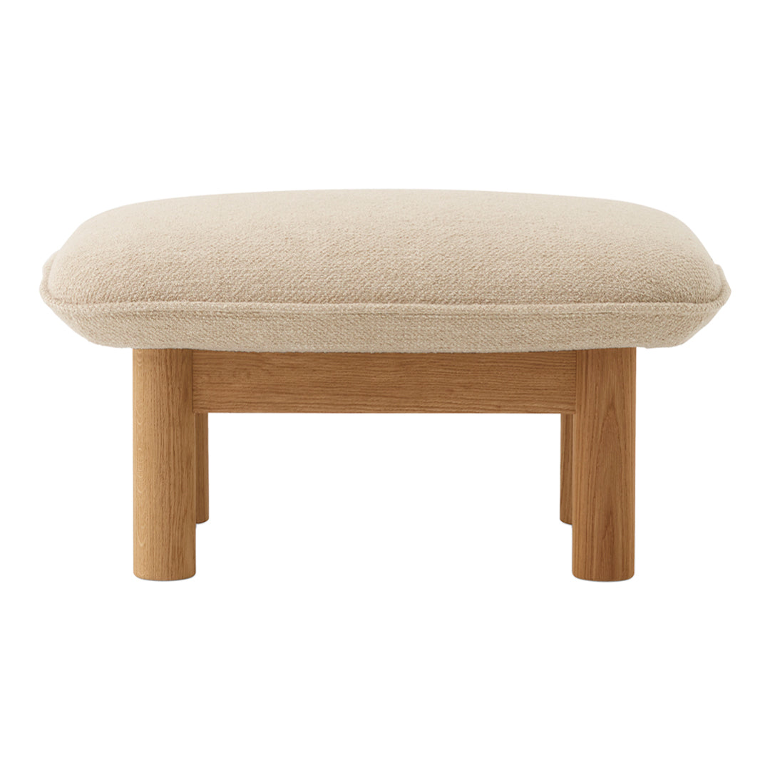 Brasilia Ottoman - Modern Round Storage Ottoman with Lift Top, Upholstered Footrest & Coffee Table - Perfect for Living Room, Bedroom & Home Decor