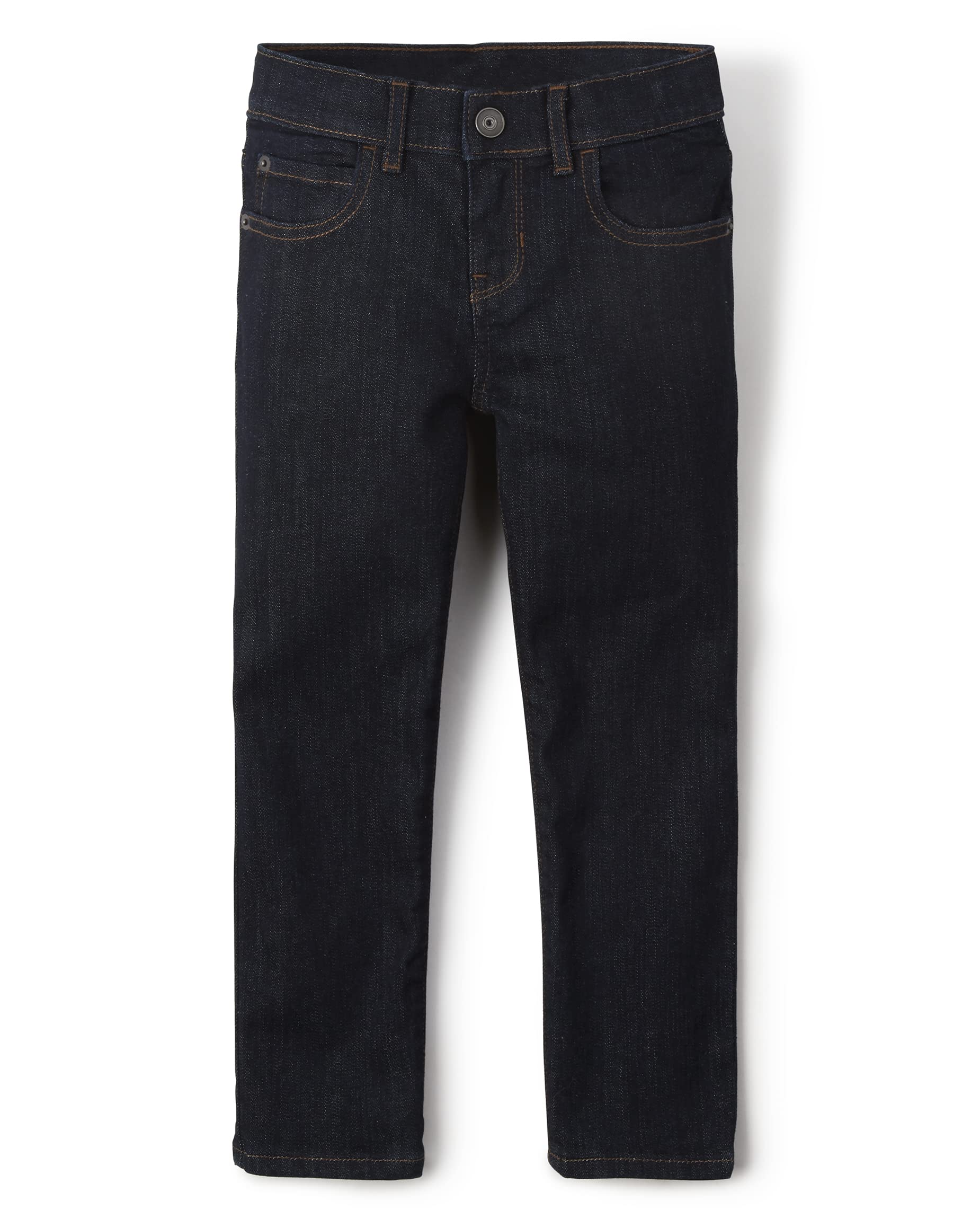 The Children's Place Boys' Stretch Straight Leg Jeans - Comfortable & Durable Denim Pants for Kids | Perfect for School, Play & Everyday Wear