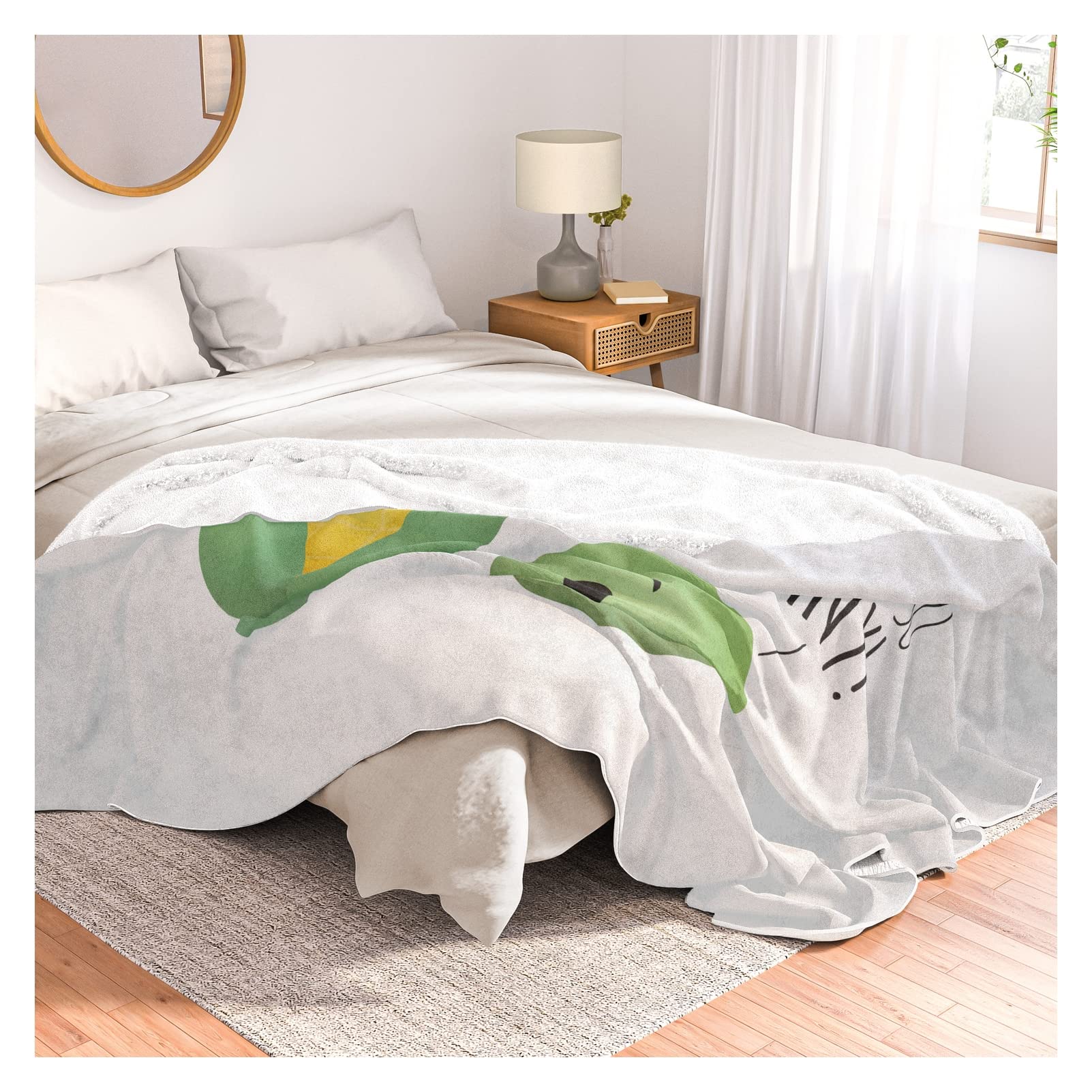 Soft & Cozy A Little Leafy Throw Blanket - 88