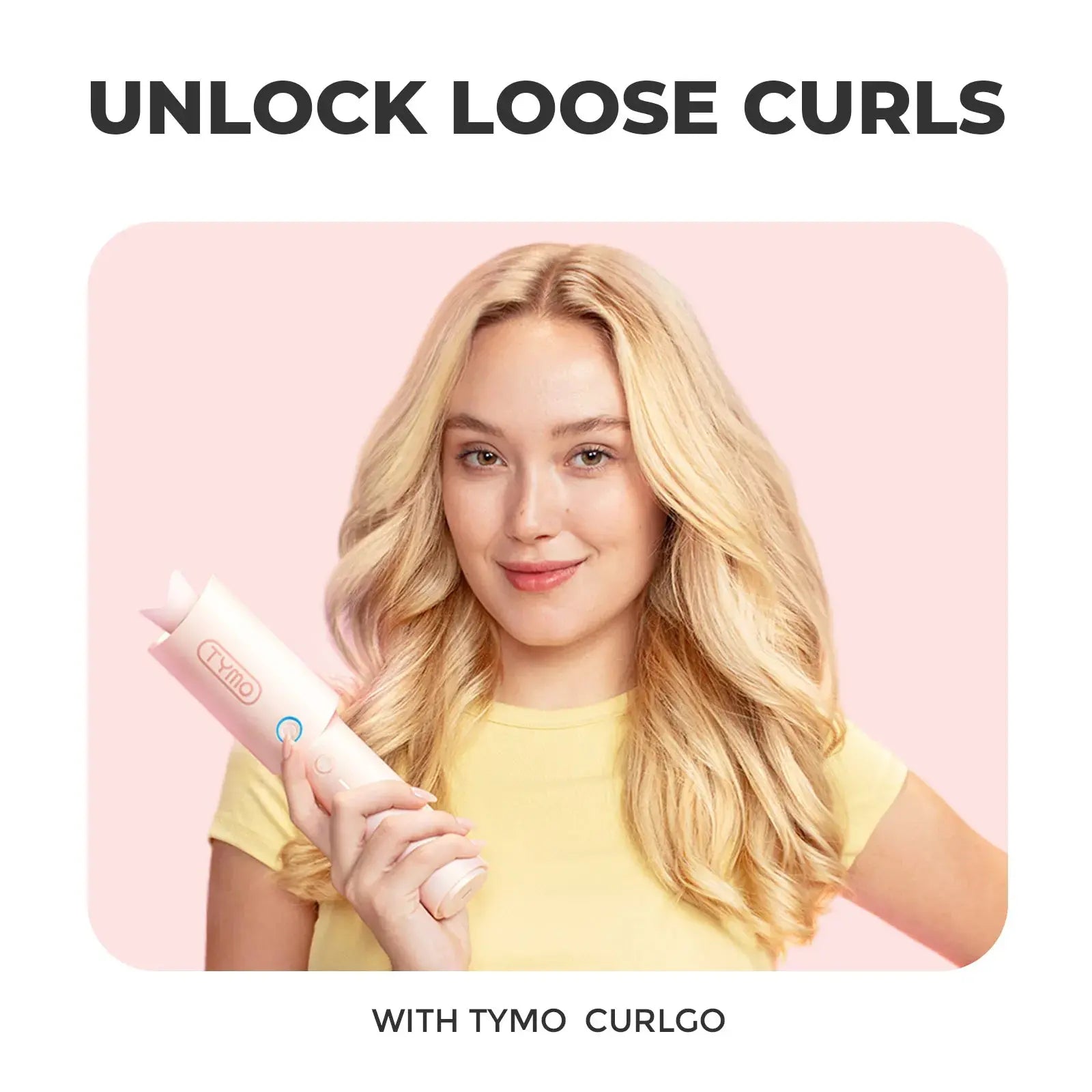 Best Hair Curling Wand for Loose Beach Waves - Professional Styling Iron for Natural-Looking Curls | Perfect for Weddings, Parties & Everyday Hairstyles