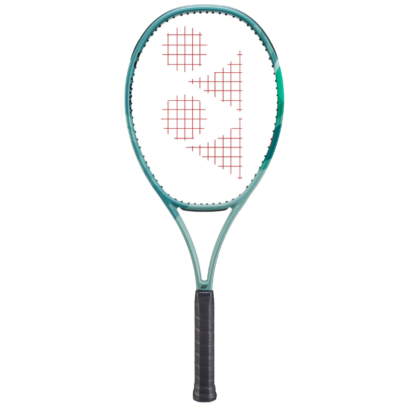 Yonex Percept 100D Tennis Racket 2023 - Olive Green | Lightweight Performance Racquet for Intermediate Players | Perfect for Competitive Matches & Training Sessions