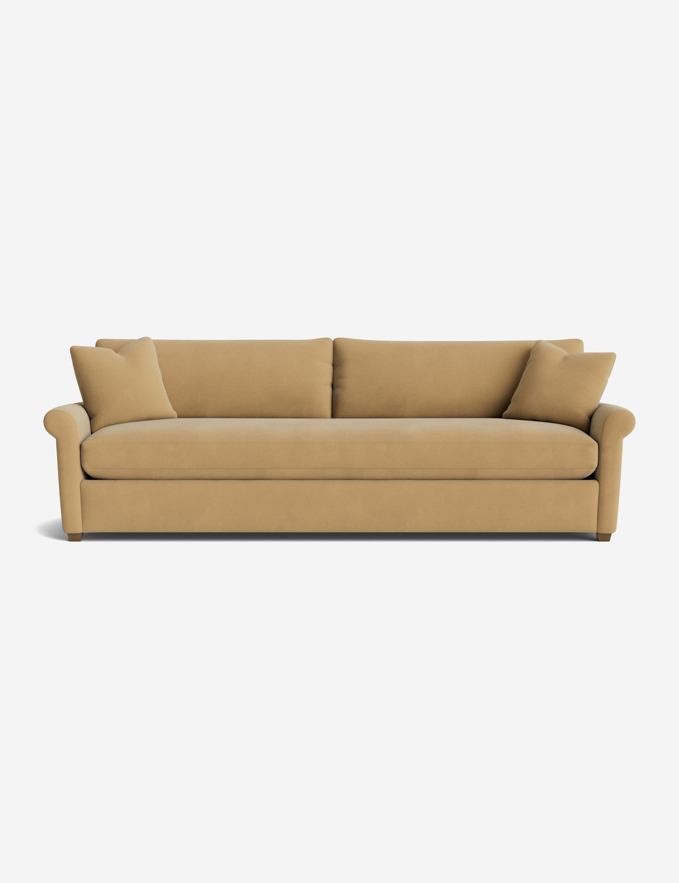 Everdeen Sofa - Modern Comfortable Couch for Living Room, Bedroom & Office - Soft Fabric Upholstery with Sturdy Frame - Perfect for Relaxing, Entertaining & Small Spaces