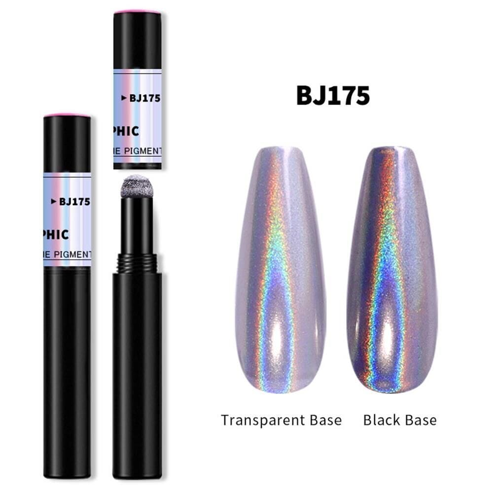 Metallic Chrome Laser Mirror Effect Pigment Pen - Perfect for Nail Art, DIY Crafts, and Calligraphy
