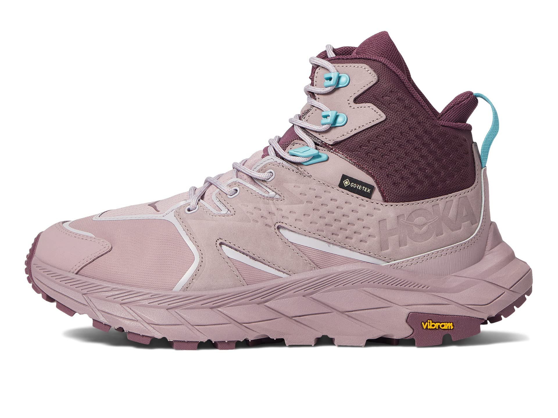 HOKA Anacapa Mid GTX Women's Hiking Boots - Waterproof & Lightweight for Outdoor Adventures, Trail Running & Travel