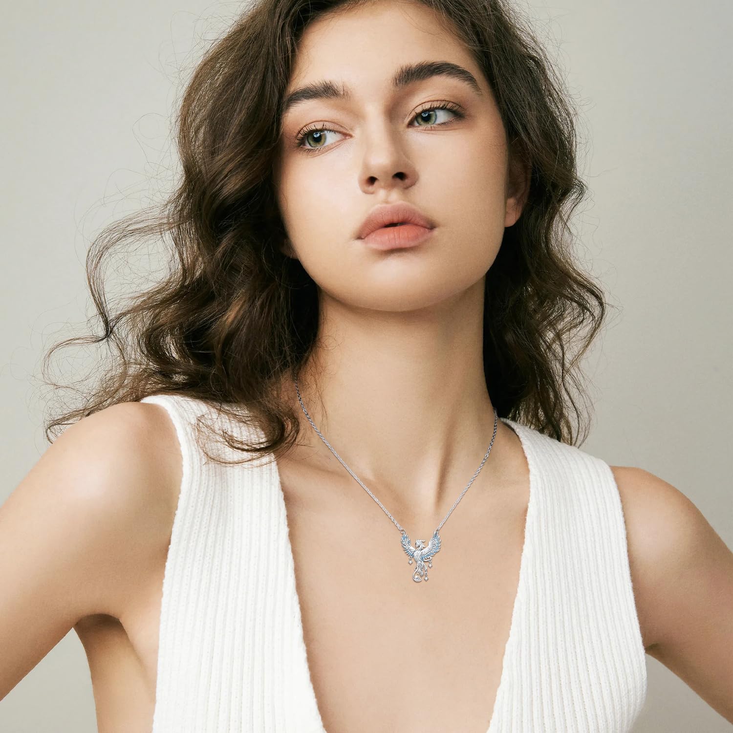 925 Sterling Silver Phoenix Necklace for Women - Elegant Phoenix Bird Pendant Jewelry | Perfect Birthday, Christmas & Valentine's Day Gift | Ideal for Date Nights, Weddings & Special Occasions