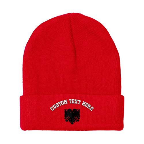 Red Personalized Text Here