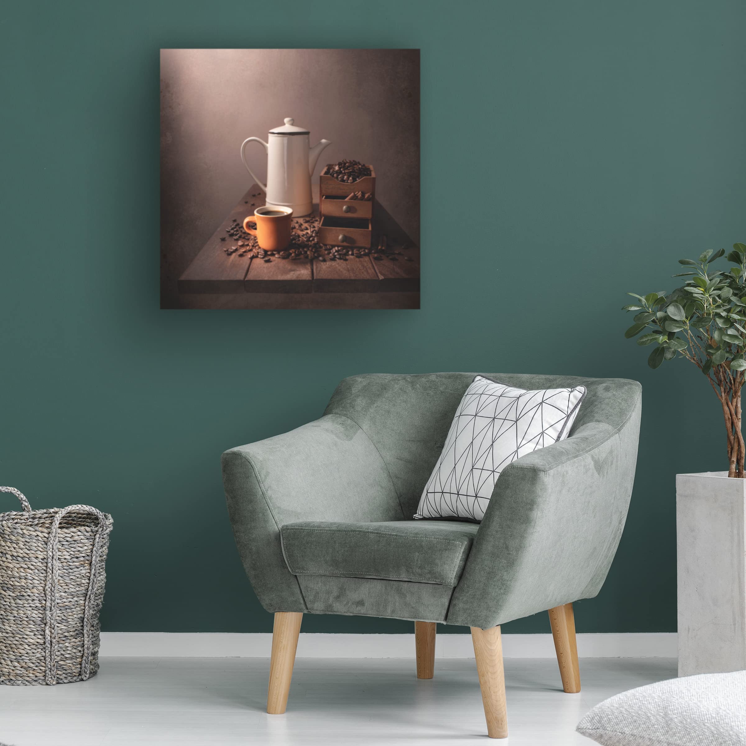 Trademark Fine Art 'Aroma' Canvas Wall Art by Margareth Perfoncio - Elegant Floral Painting for Living Room, Bedroom & Office Decor