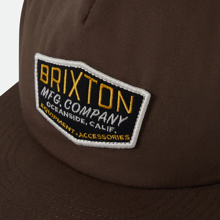 BRIXTON Coleson Snapback Hat for Men & Women - Adjustable Baseball Cap with Classic Logo - Perfect for Casual Wear, Outdoor Activities & Sports