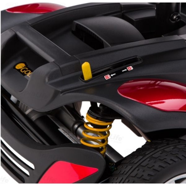 Golden Technologies Buzzaround XLS 3-Wheel Mobility Scooter GB117S - Lightweight Electric Scooter for Adults & Seniors - Indoor/Outdoor Use for Shopping, Travel & Daily Mobility