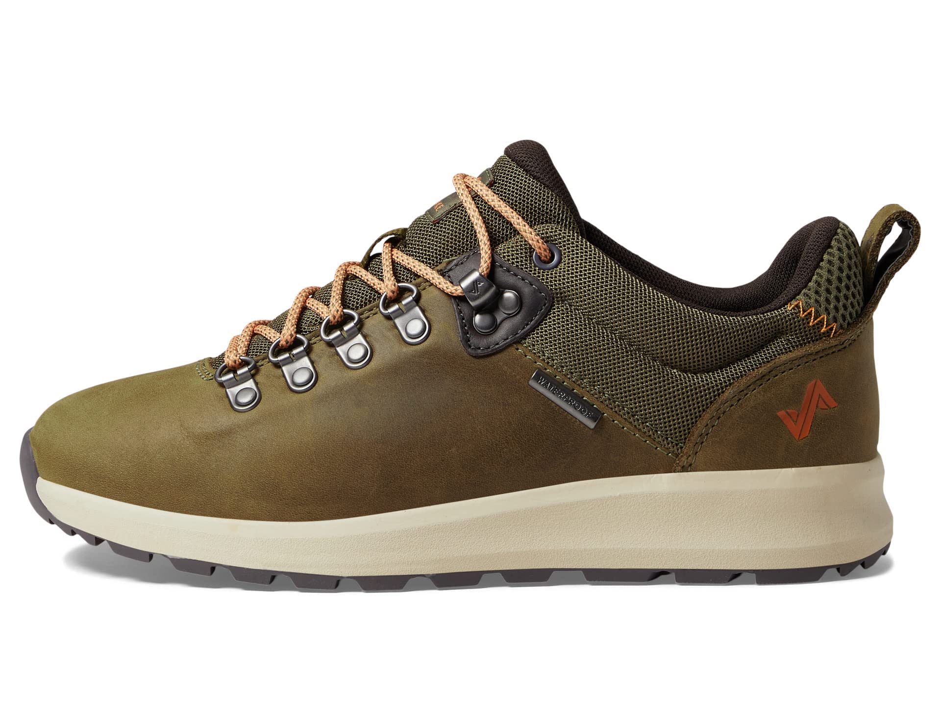 Forsake Thatcher Low - Women's Vegan Hiking Shoes | Waterproof & Lightweight Trail Shoes for Outdoor Adventures | Size 9 US | Olive Green | Perfect for Hiking, Camping & Travel