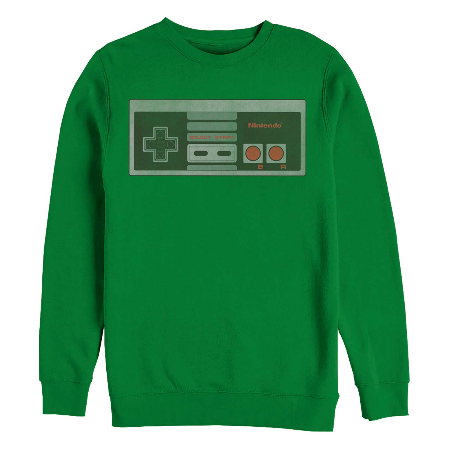 Nintendo Controller Graphic Sweatshirt for Men - Retro Gaming Hoodie for Casual Wear & Gamer Enthusiasts