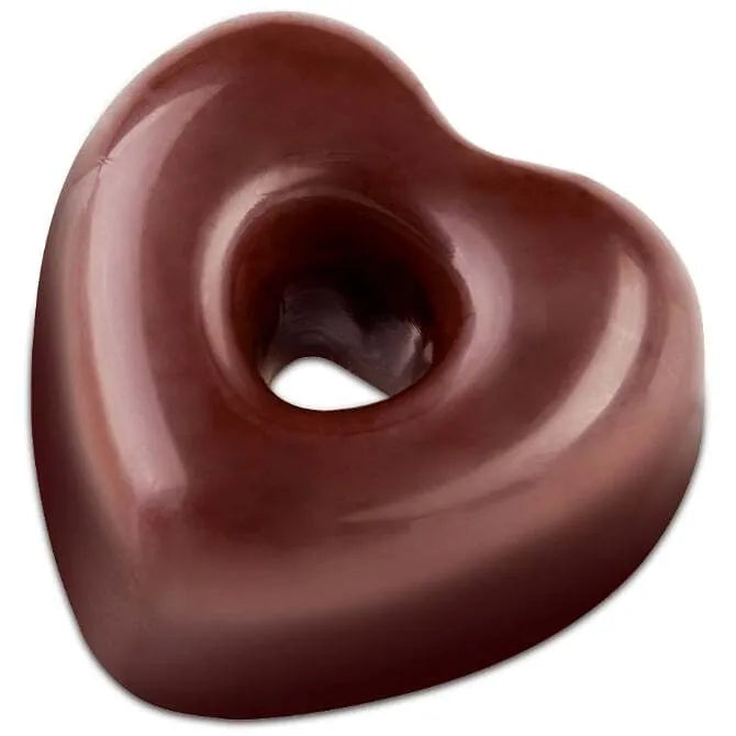 Fiorani Heart Chocolate Mold - 21 Different Shapes for Valentine's Day, Wedding Favors & DIY Chocolate Making | Premium Silicone Baking Tool for Home Bakers