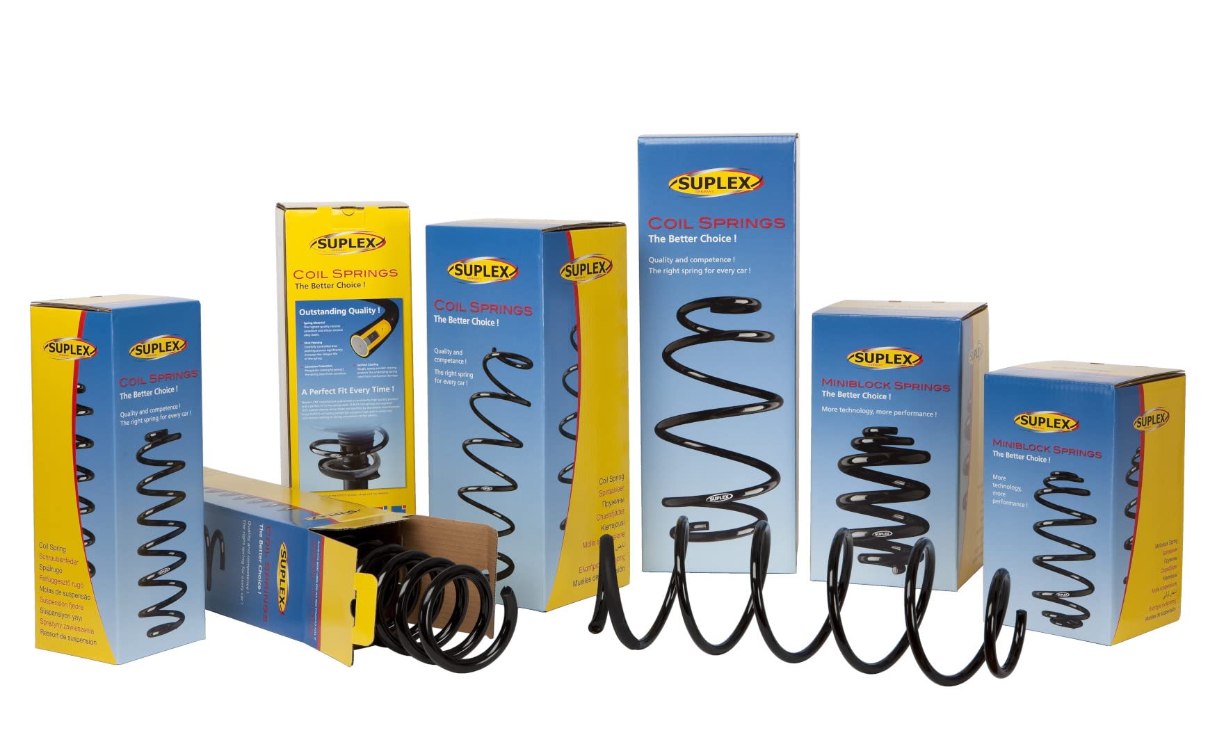 Suplex Rear Coil Spring 39468 - Replacement for Volkswagen Tiguan - Perfect for Suspension Repair & Off-Road Upgrades