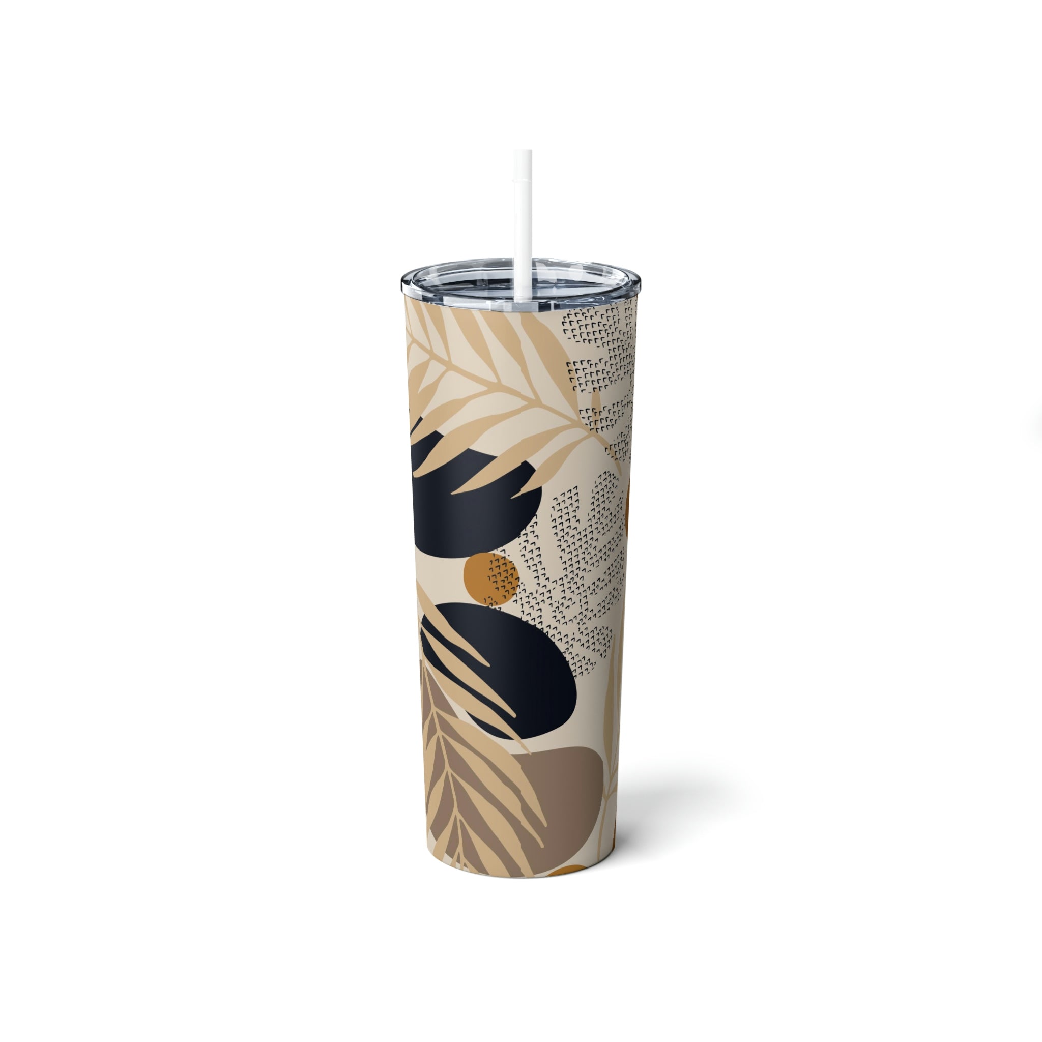 Slim Insulated Tumbler for Women - 20oz Leakproof Travel Coffee Mug for Iced & Hot Drinks - Perfect Office Gift for Her, Ideal for Commuting, Work & Outdoor Activities