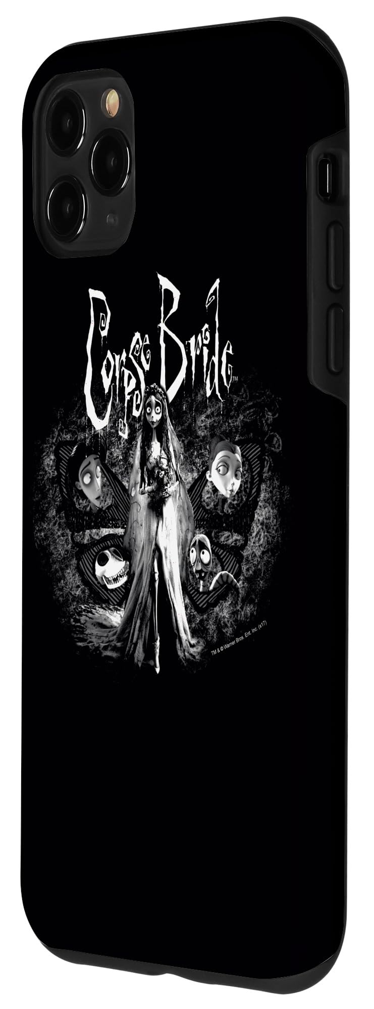 iPhone 11 Pro Max Case - Corpse Bride Inspired Phone Cover | Perfect for Halloween, Gothic Lovers & Tim Burton Fans | Protective Shockproof Slim Fit Design for Daily Use